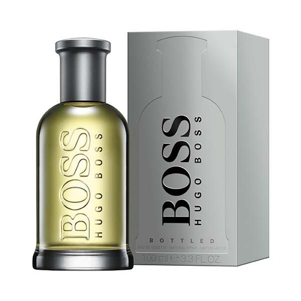 3 fragrances BOSS THE SCENT, BOSS BOTTLED and BOTTLED INFINITE