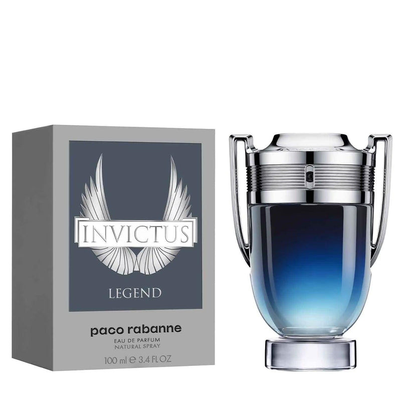 3 Perfumes Paco Rabanne INVICTUS LEGEND, Paco Rabanne INVICTUS and Paco Rabanne INVICTUS VICTORY 100ml (Eau de Parfum)