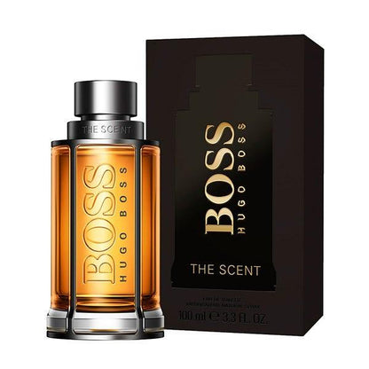 3 fragrances BOSS THE SCENT, BOSS BOTTLED and BOTTLED INFINITE