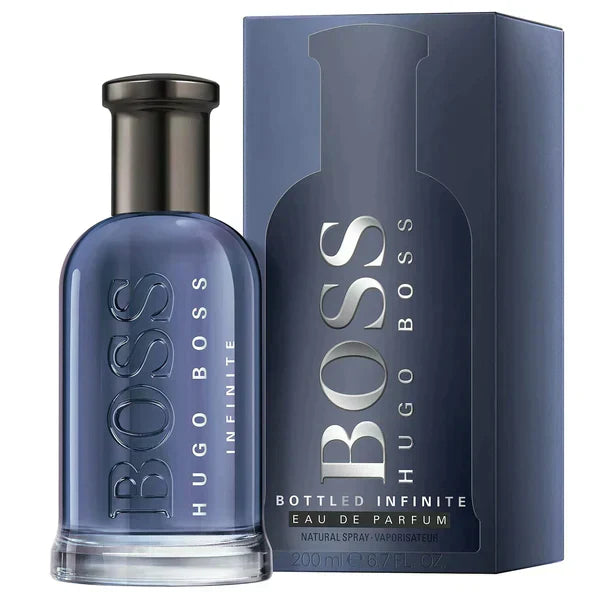 3 fragrances BOSS THE SCENT, BOSS BOTTLED and BOTTLED INFINITE